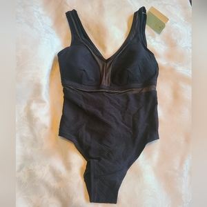 Dorina Aqua tummy shaping black swimsuit